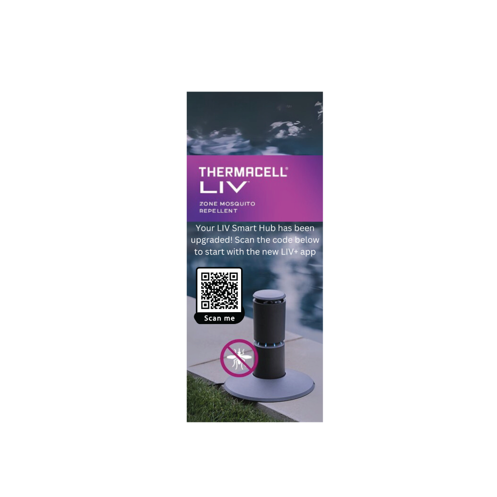 12. Insert the HUB QR Code Card in the Door Hanger and Leave with Customer